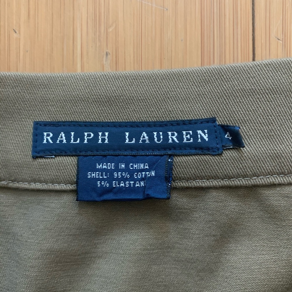 Ralph Lauren Pencil Skirt Tan Size 4 - Picture 2 of 3